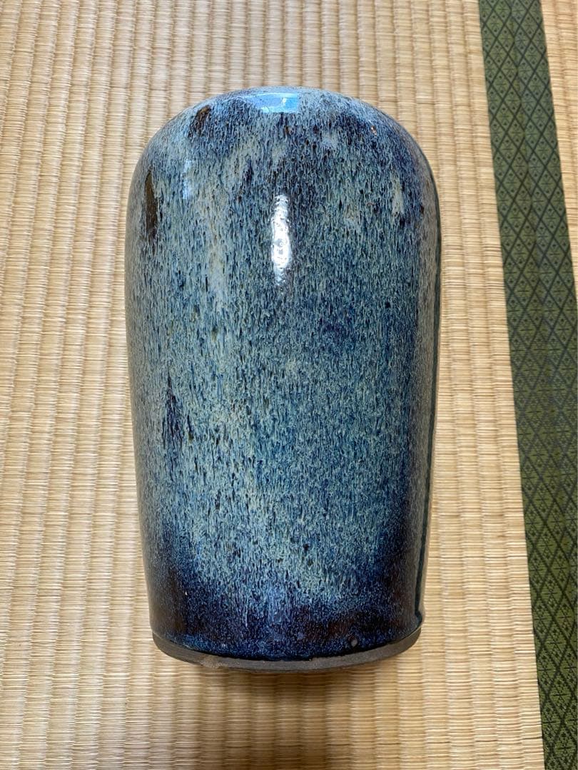 中国　葛明祥造　花器　壷
