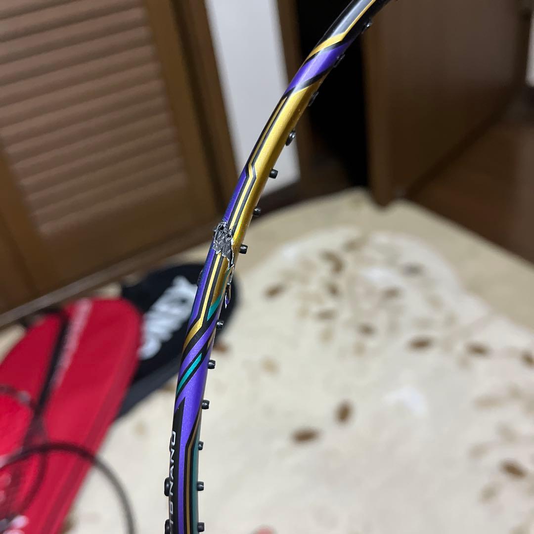 リーニンエアロナット9000i ASTROX100 game NANOFLARE