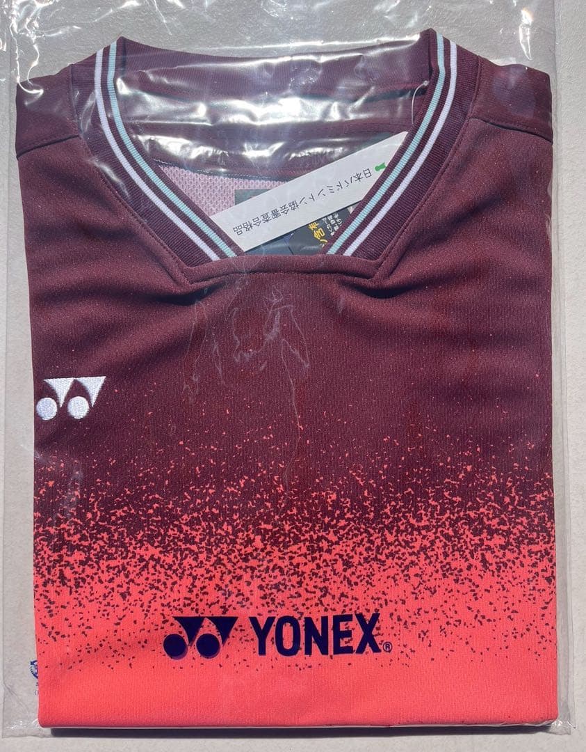 YONEX MEN ゲームシャツ SOFT TENNIS 日本代表モデル Ｍ