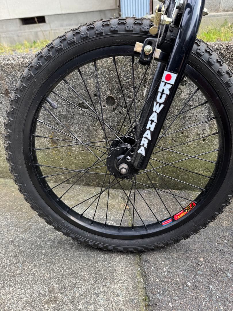 KUWAHARA BMX ブラック