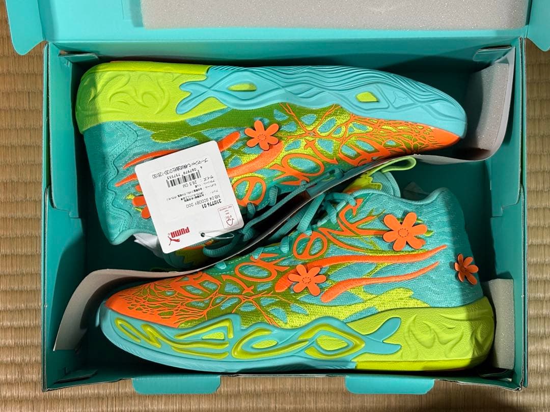 【新品未使用】PUMA MB.04 Scooby-Doo プーマ　ラメロ