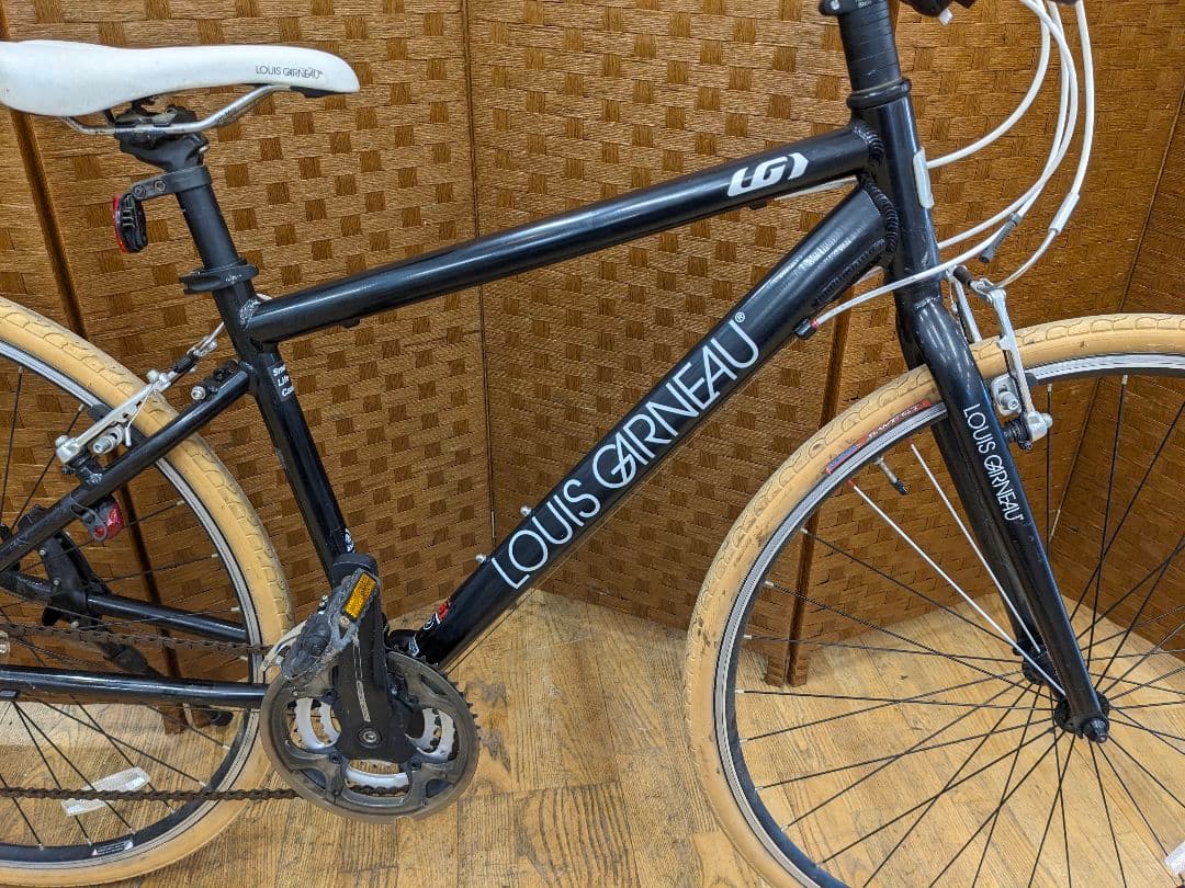 U077 クロスバイク　ルイガノ　LGS-L8 ブラック