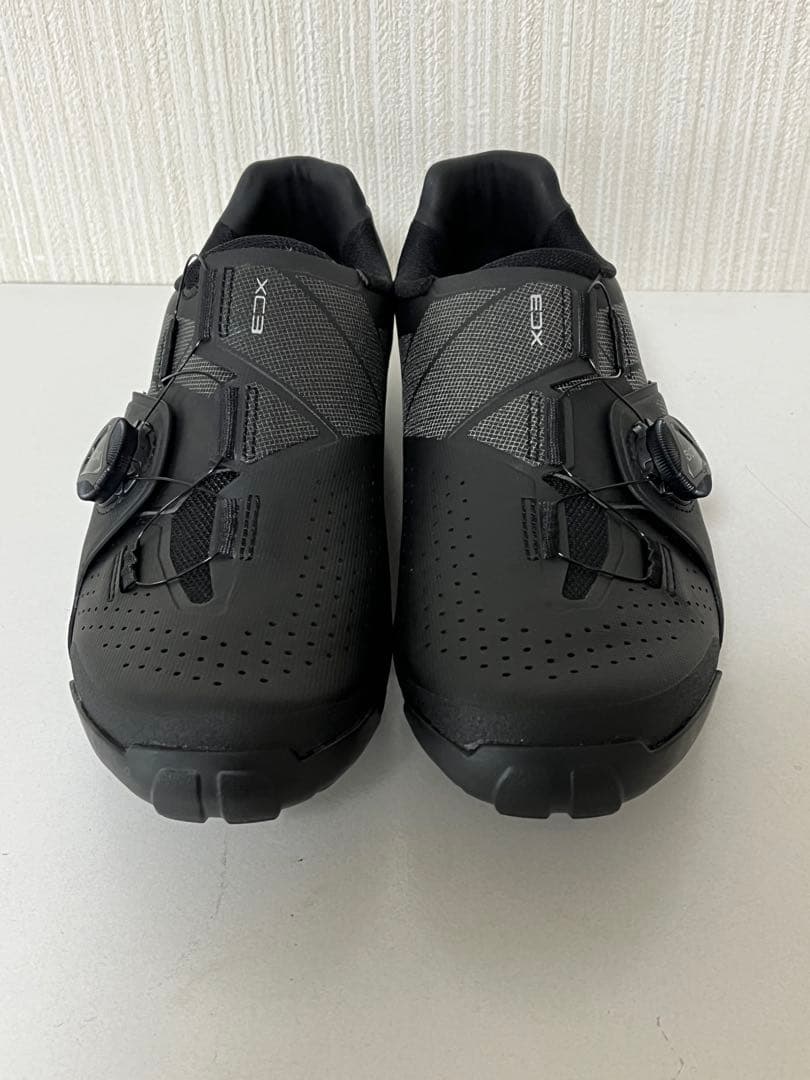 シマノSPDSHIMANO XC3 ブラック 43 ワイド