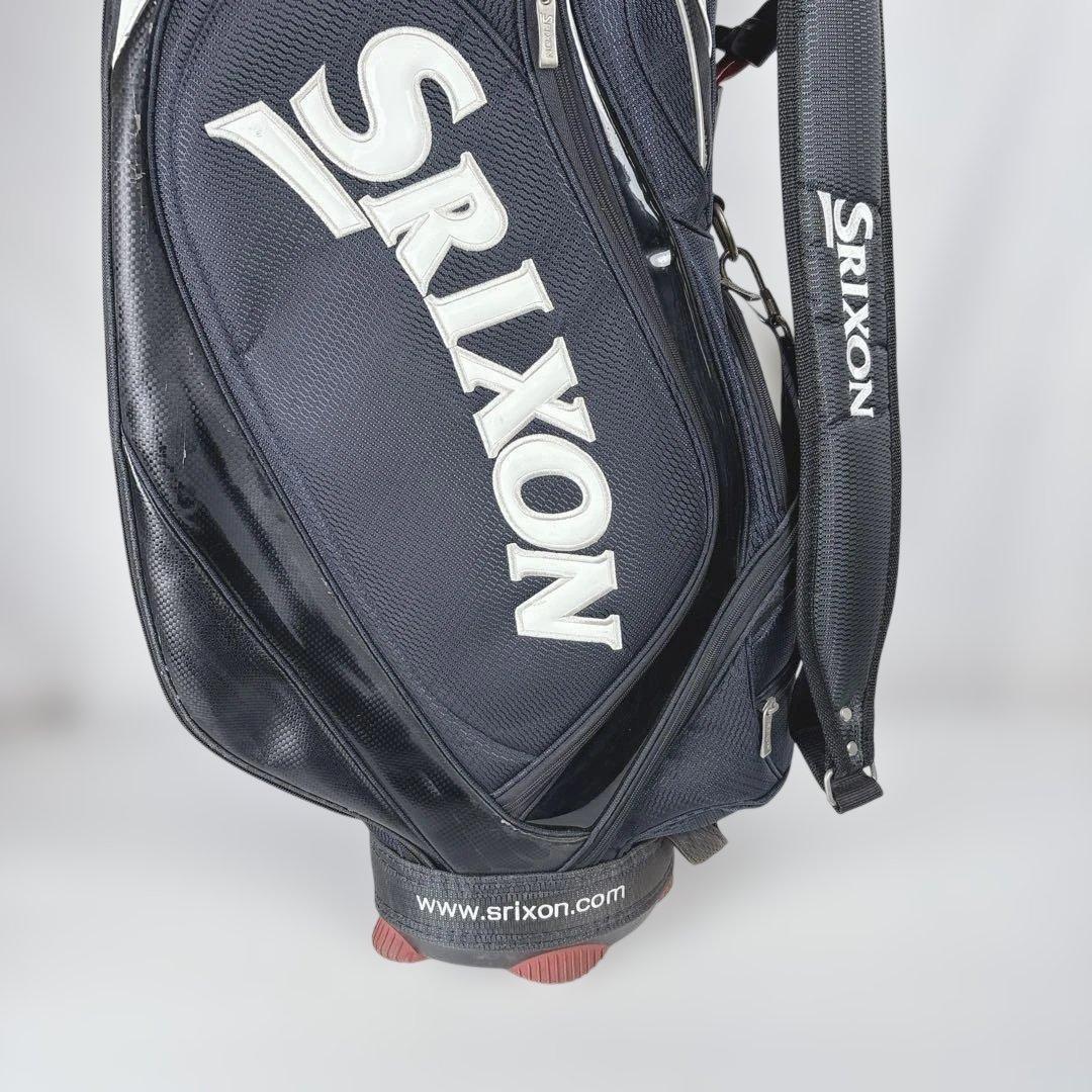 スリクソン SRIXON キャディバッグ ゴルフバッグ 5分割 ブラック