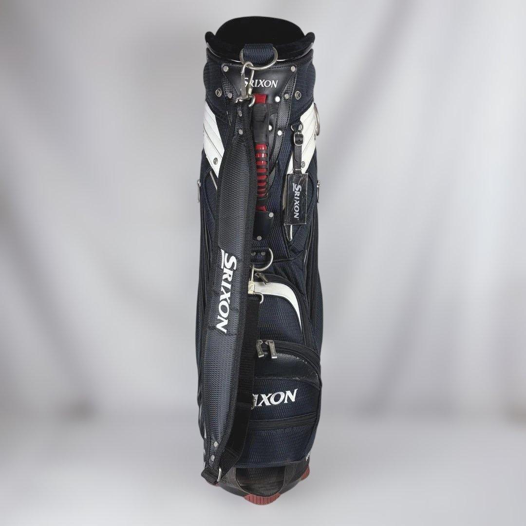 スリクソン SRIXON キャディバッグ ゴルフバッグ 5分割 ブラック