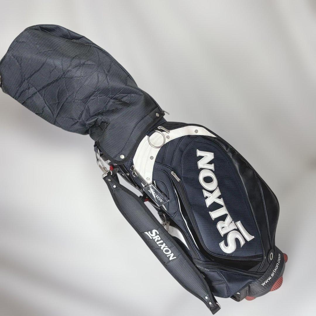 スリクソン SRIXON キャディバッグ ゴルフバッグ 5分割 ブラック