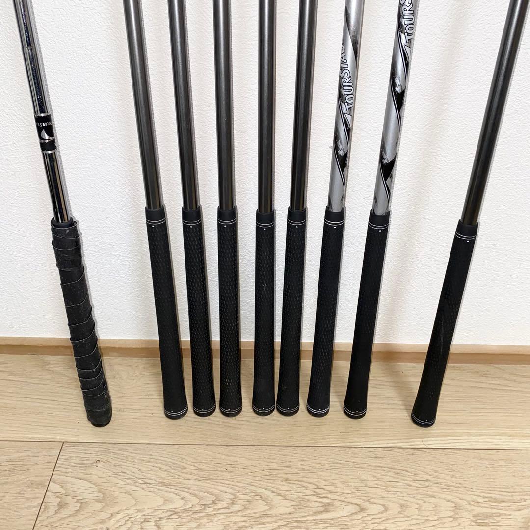 お得TOURSTAGEゴルフクラブ フルセット☆初心者メンズ右利キャディバッグ付