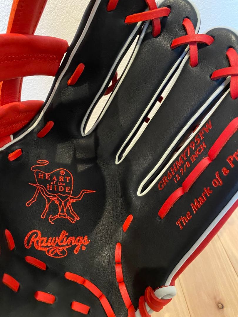 新品未使用 Rawlings 軟式グローブ 外野手用
