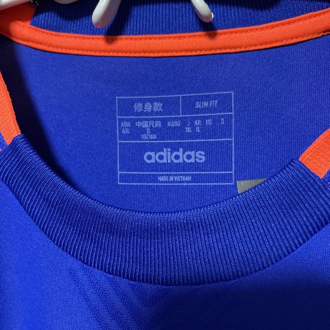新品タグ付き　adidas スリムフィット シャツ 2XL