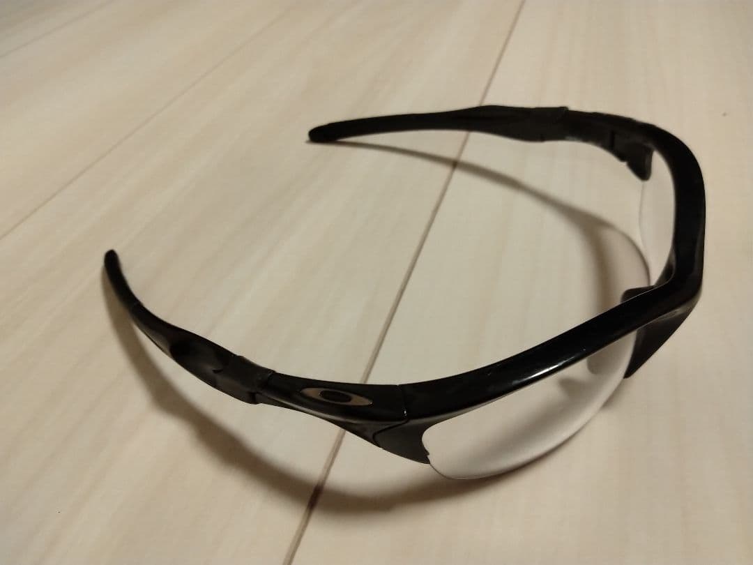 OAKLEY スポーツサングラス クリアレンズ