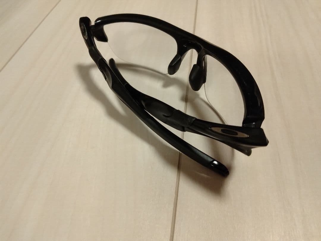 OAKLEY スポーツサングラス クリアレンズ