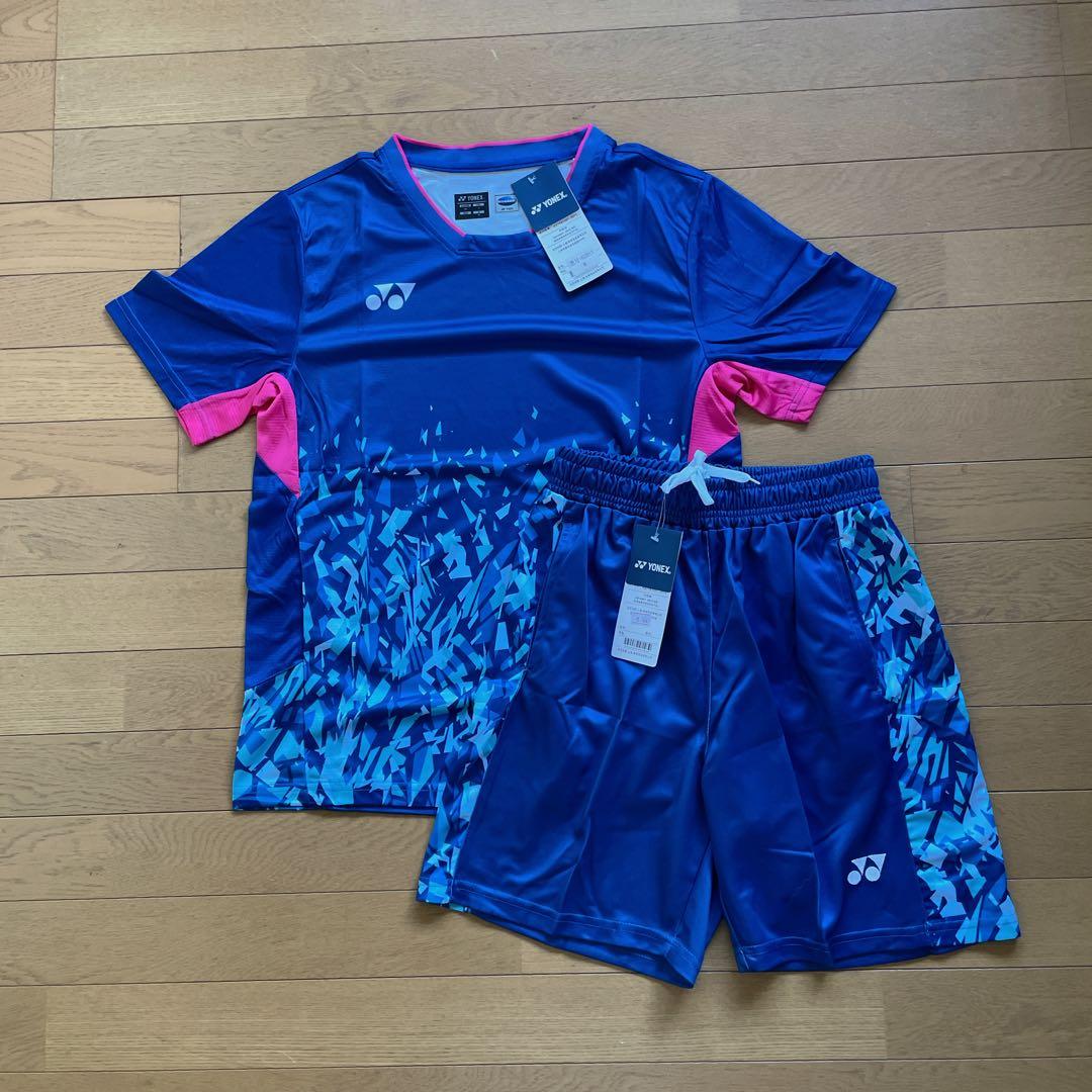 ヨネックス　YONEX バドミントン日本代表モデルゲームウェア　上下セット新品M
