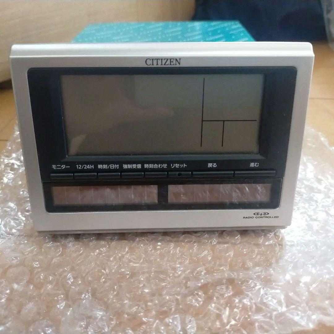 CITIZEN デジタル時計 8RZ125-019 シルバーメタリックカラー