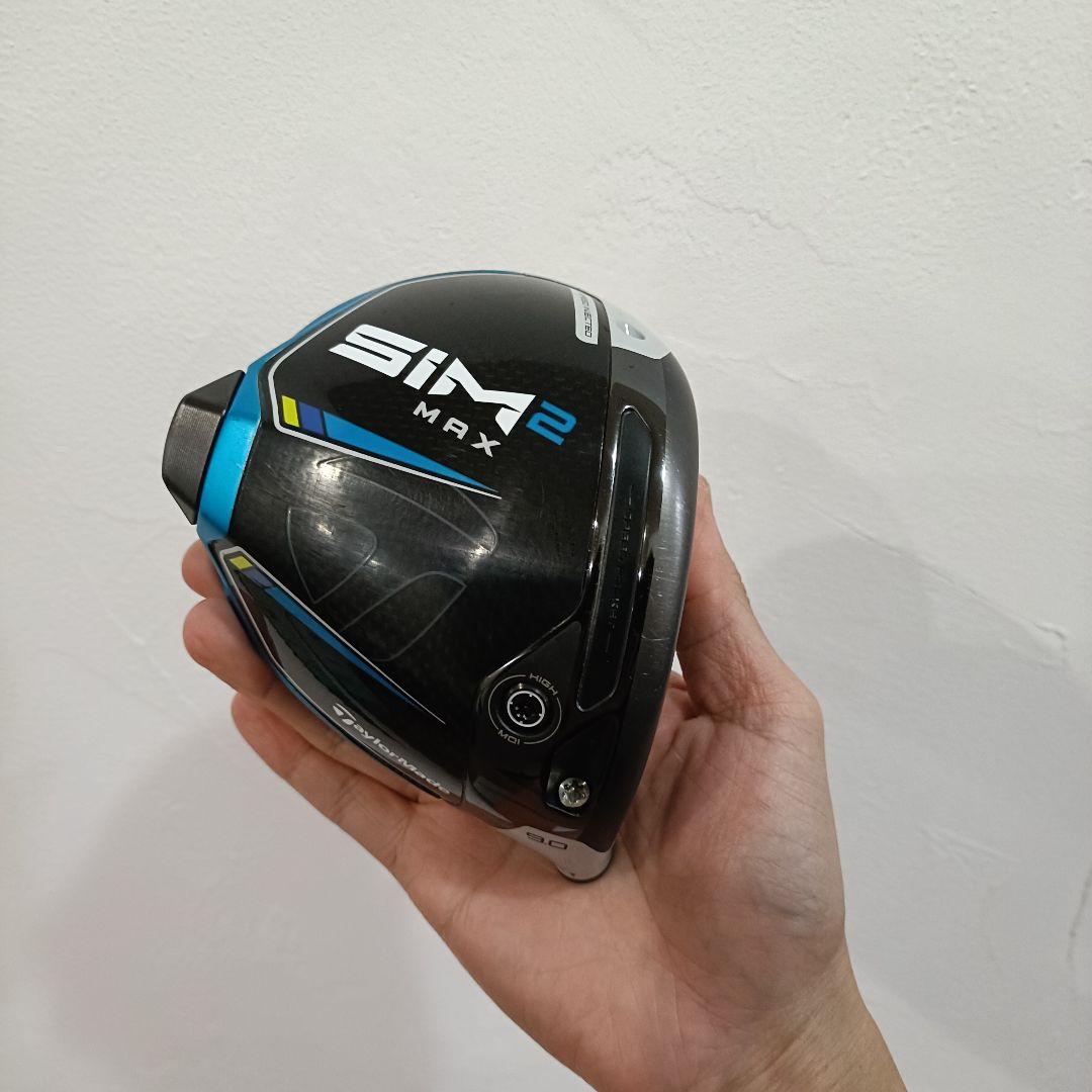 TaylorMade SIM2 MAX ドライバー 9.0度　ヘッドカバー付き