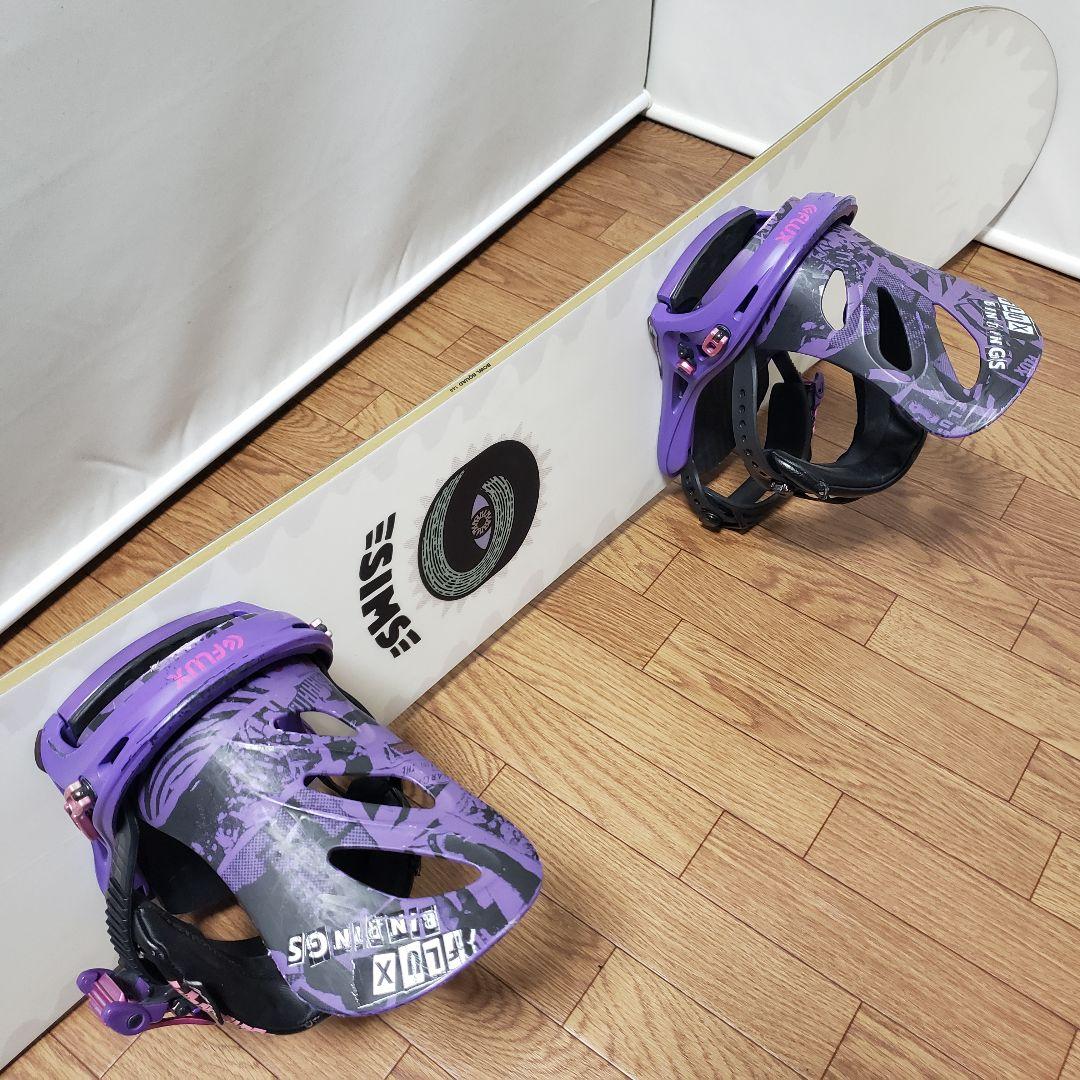 22-23 SIMS FLUX 144cm スノーボードセット