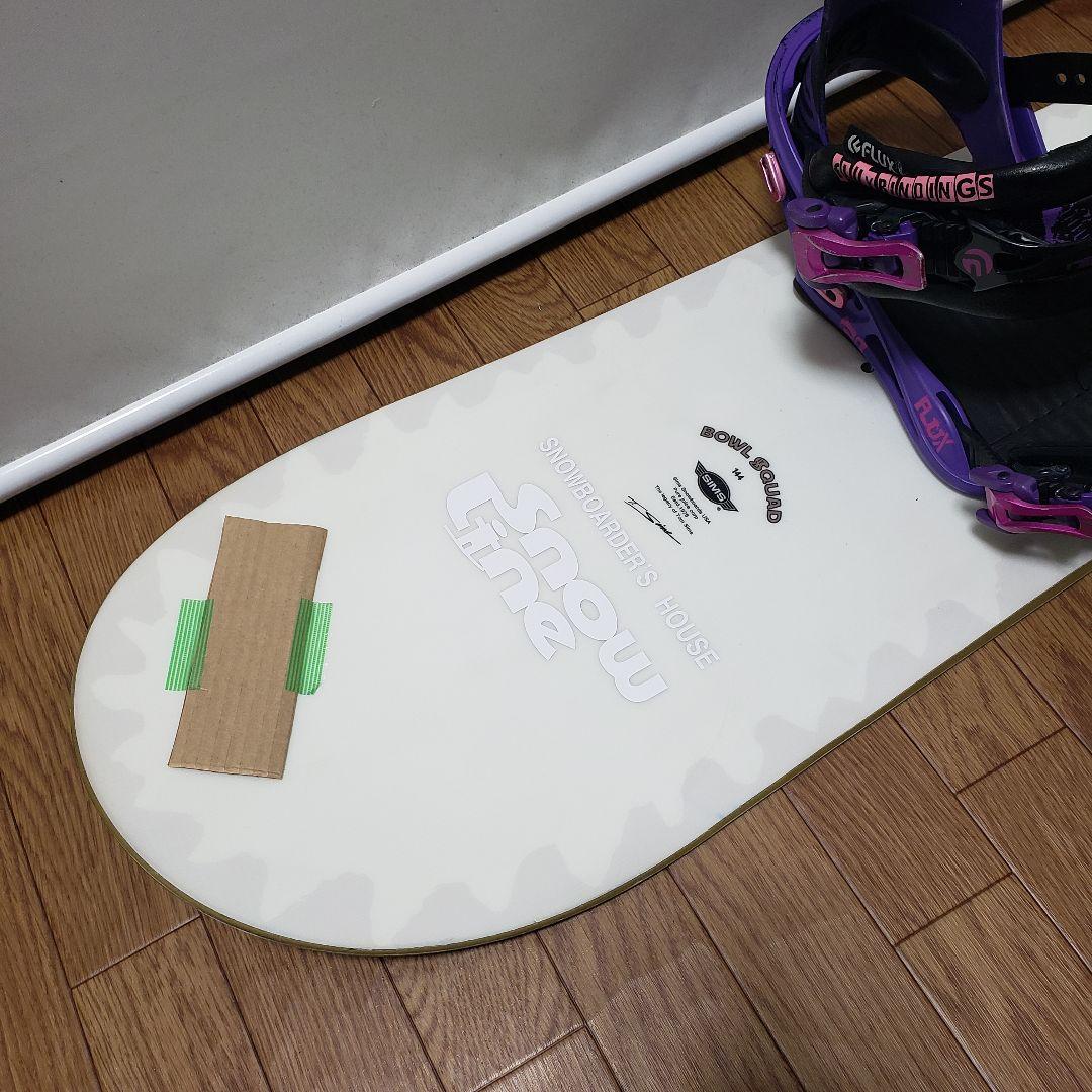 22-23 SIMS FLUX 144cm スノーボードセット
