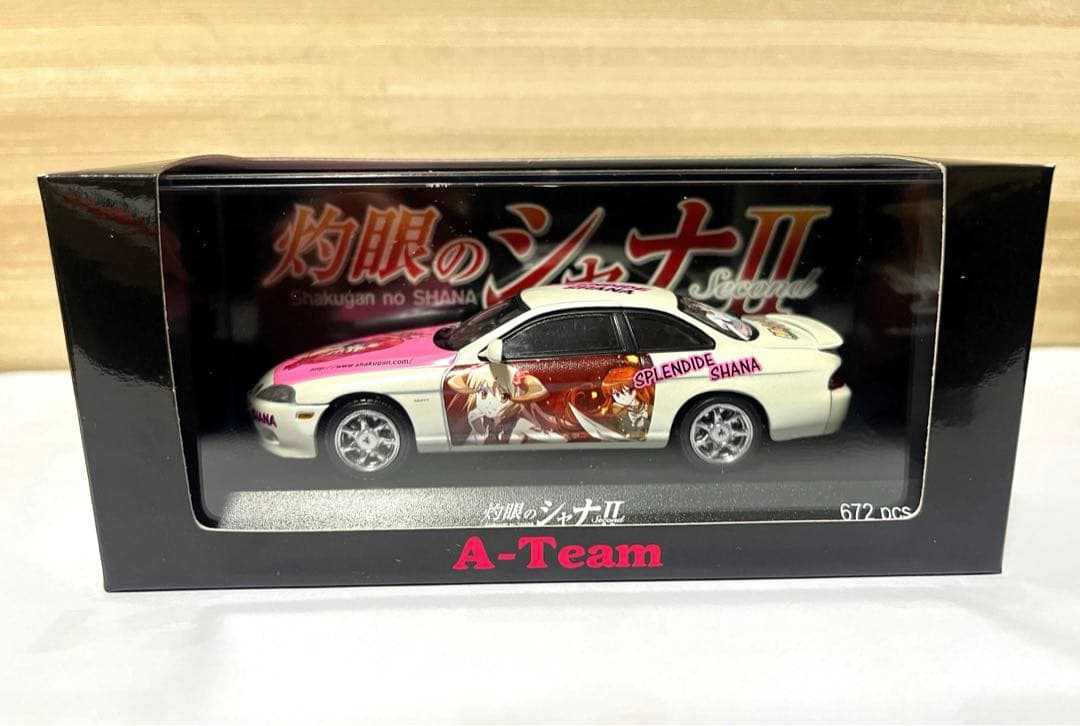 京商 1/43 A-Team トヨタソアラ 灼眼のシャナII Ver2