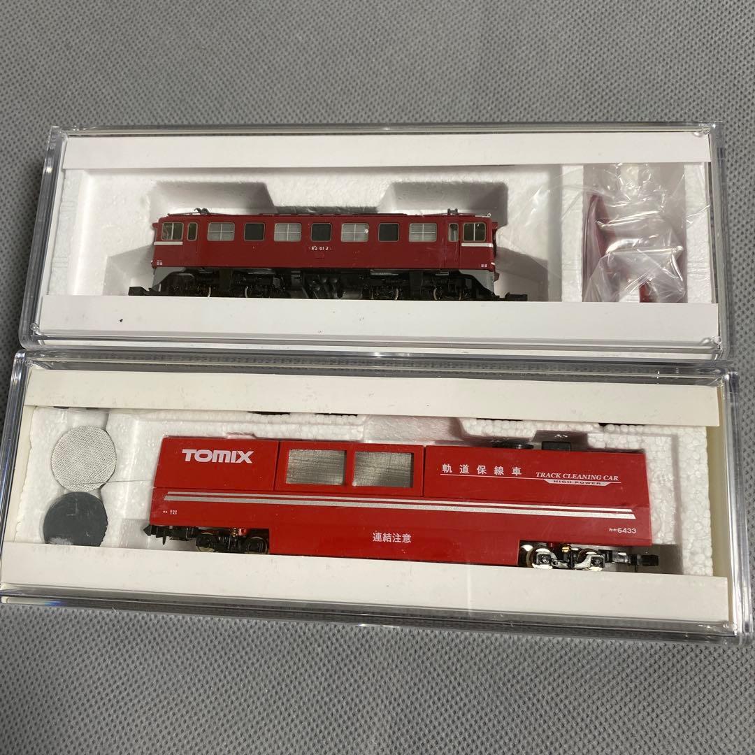 TOMIX Nゲージ マルチレールクリーニングカーセット 6433 鉄道模型用品