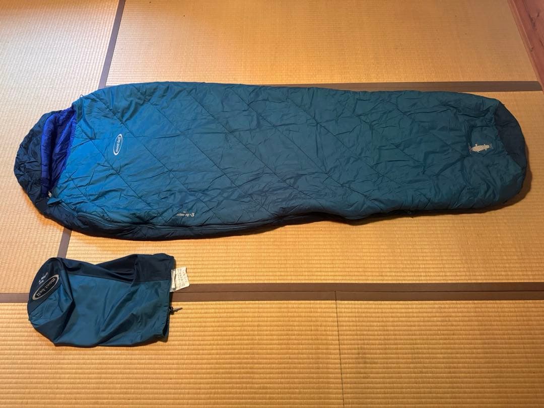 mont-bell スパイラル ホロウバッグ #3 寝袋 美品