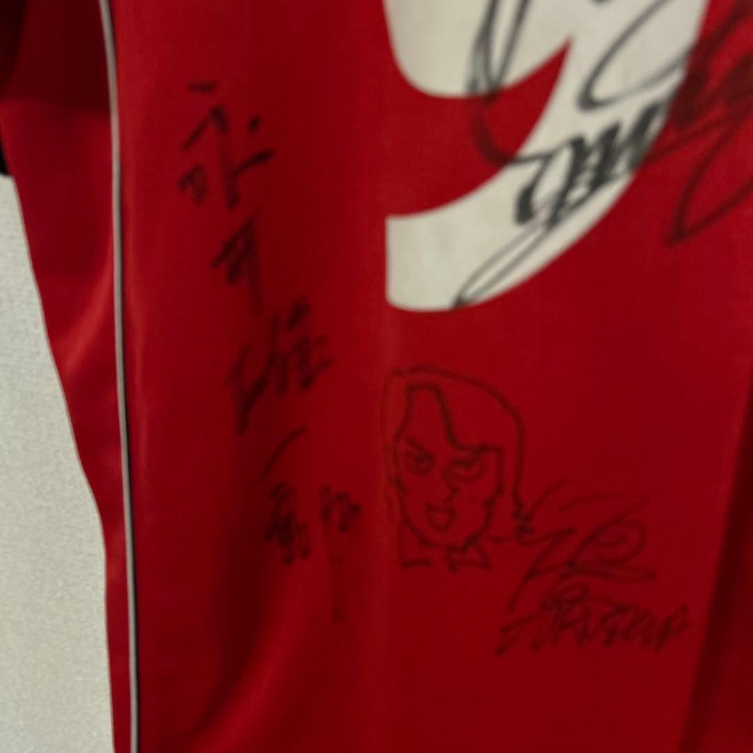 浦和レッズ　永井雄一郎　サイン入り　シャツ