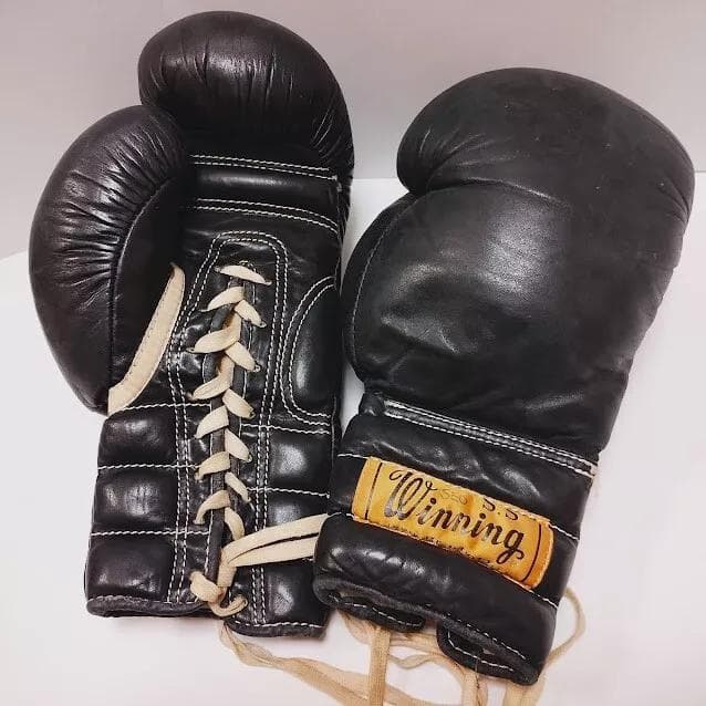 winning ウイニング ボクシンググローブ 12oz 旧ロゴ ヴィンテージ③