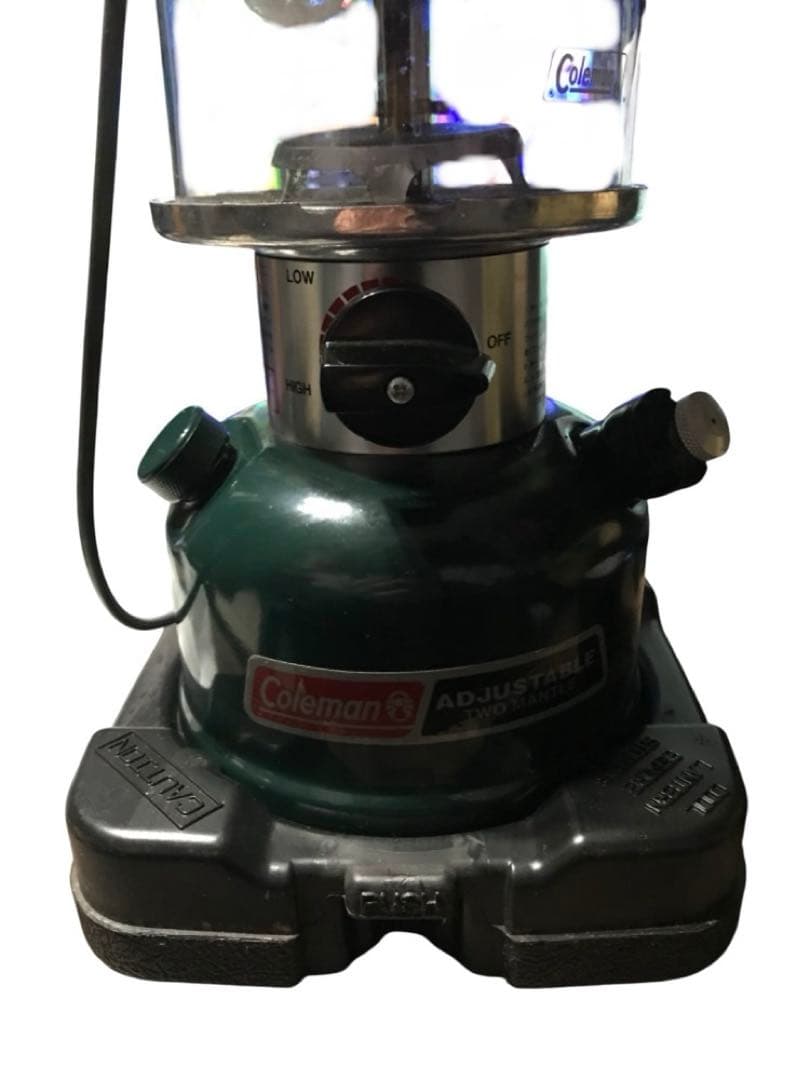 Coleman 286・288 ランタン グリーン（収納ケース付き）