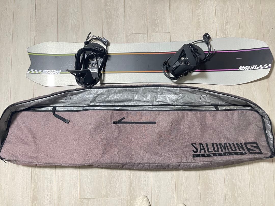 【サイズ:157】SALOMON DANCEHAUL ※バインディング、カバー付
