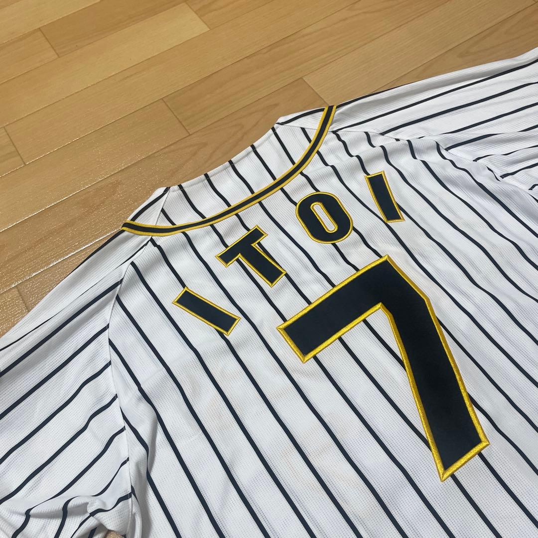 阪神タイガース レプリカユニフォーム 糸井嘉男 7番 サイズO ミズノ 美品