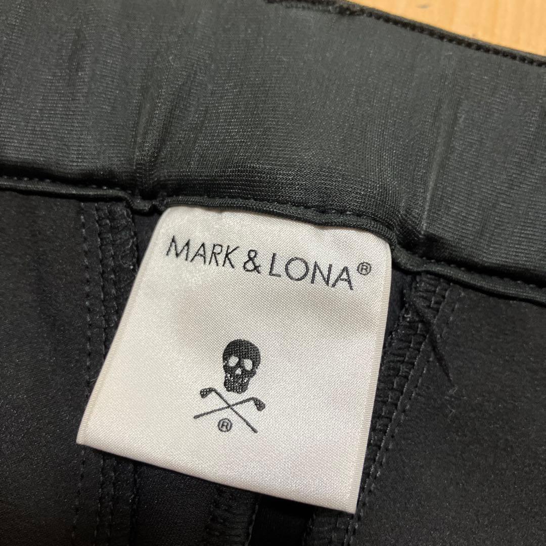 MARK&LONA マークアンドロナ　ストレッチパンツ　ブラック　38