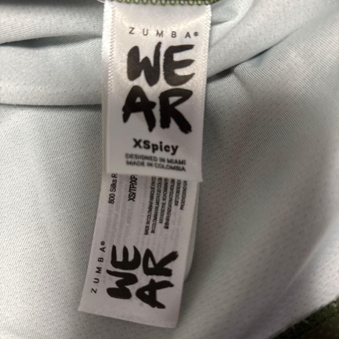 ZWXGW オリーブグリーン 半袖Tシャツ XS