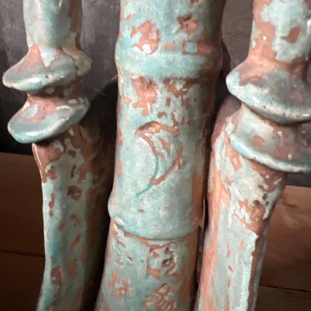 プ*、様 実家整理　陶器の像　中国？