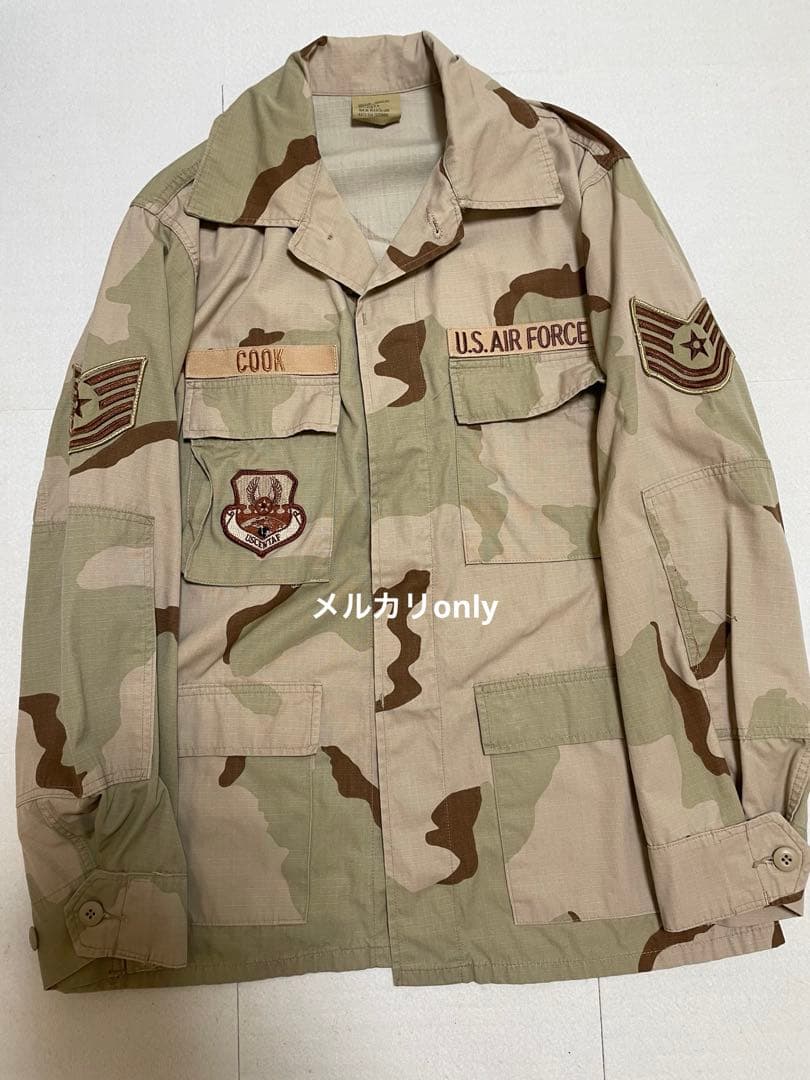 米軍放出品3Cカモ ジャケット/ベスト/サスペンダーセット 軍服 迷彩服