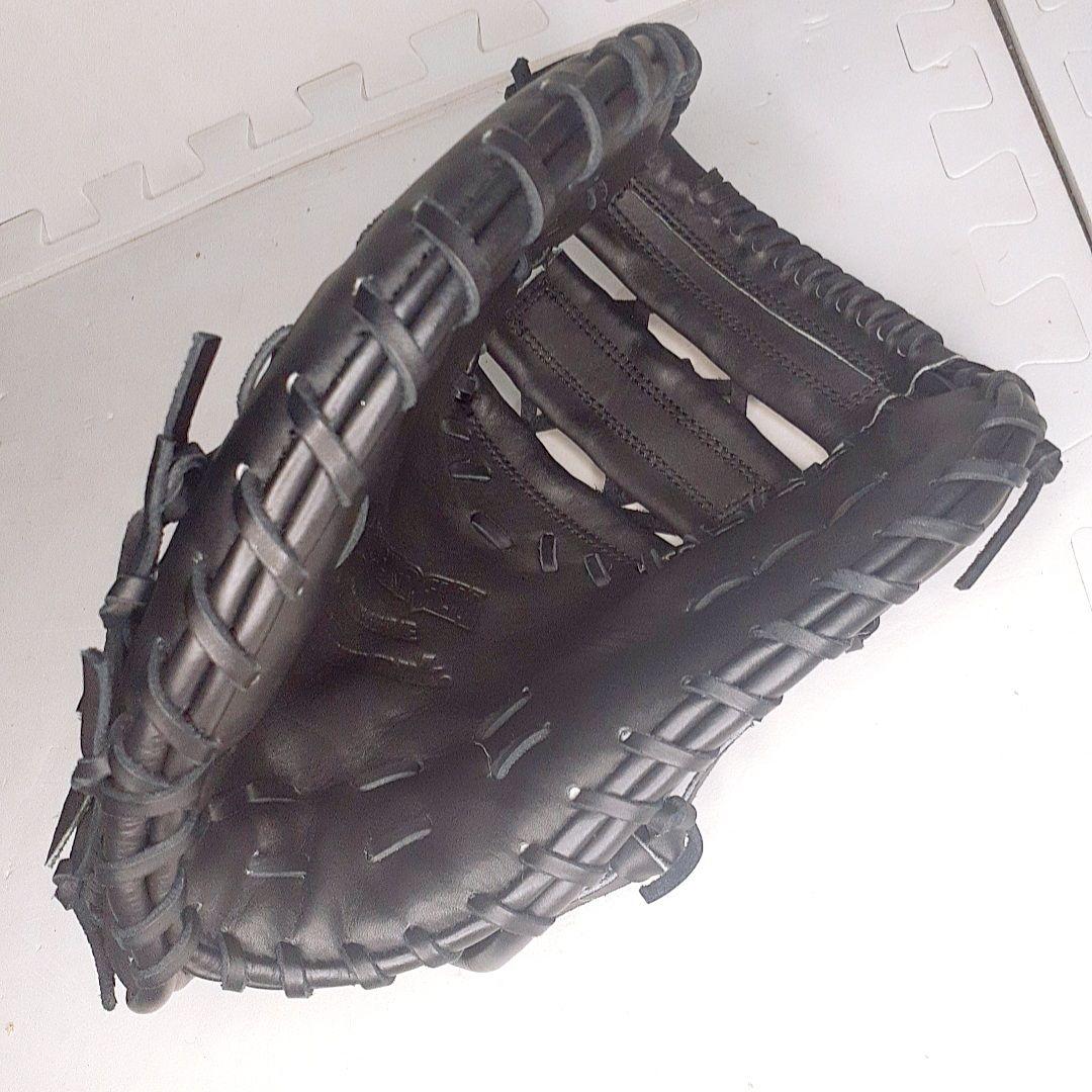 左利き用　 キャッチャー　ファーストミット ブラック　グローブ