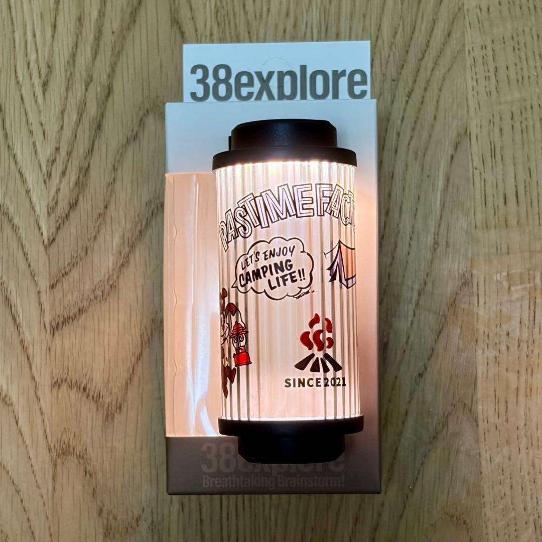 38explore × PASTIME FACTORY コラボ　38灯