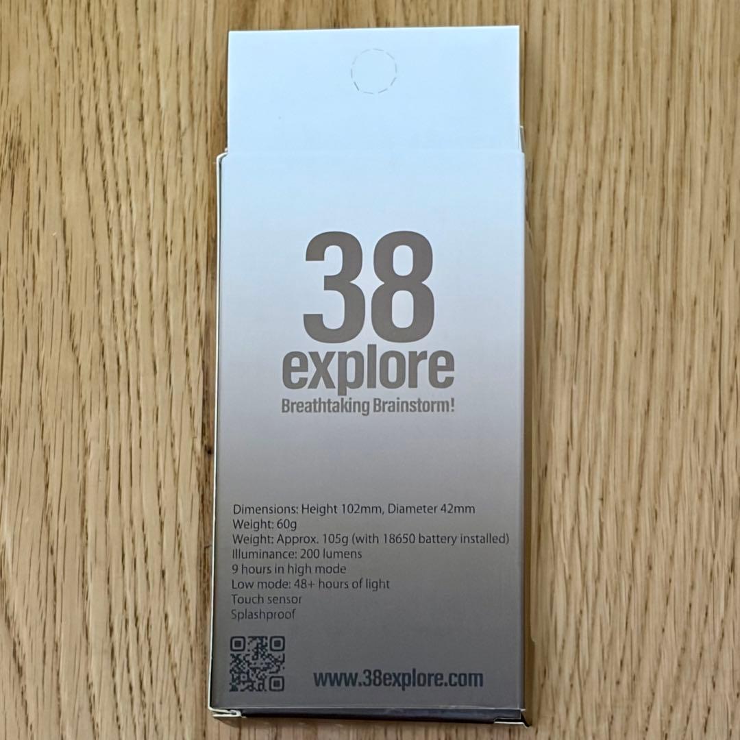 38explore × PASTIME FACTORY コラボ　38灯