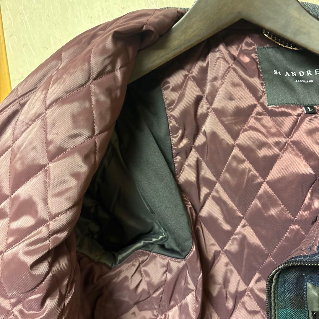【未使用】St ANDREWS スウィングトップ ブラックウォッチ