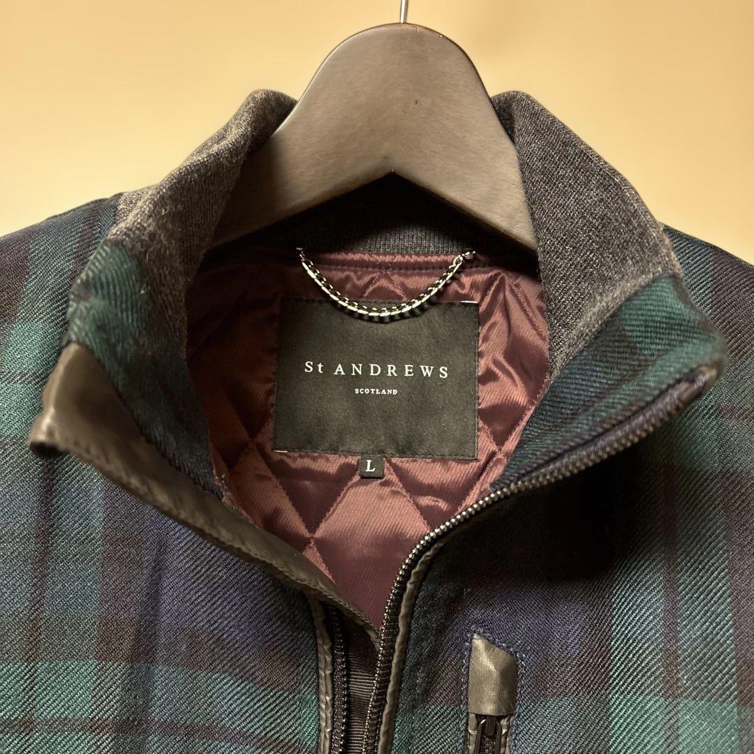 【未使用】St ANDREWS スウィングトップ ブラックウォッチ