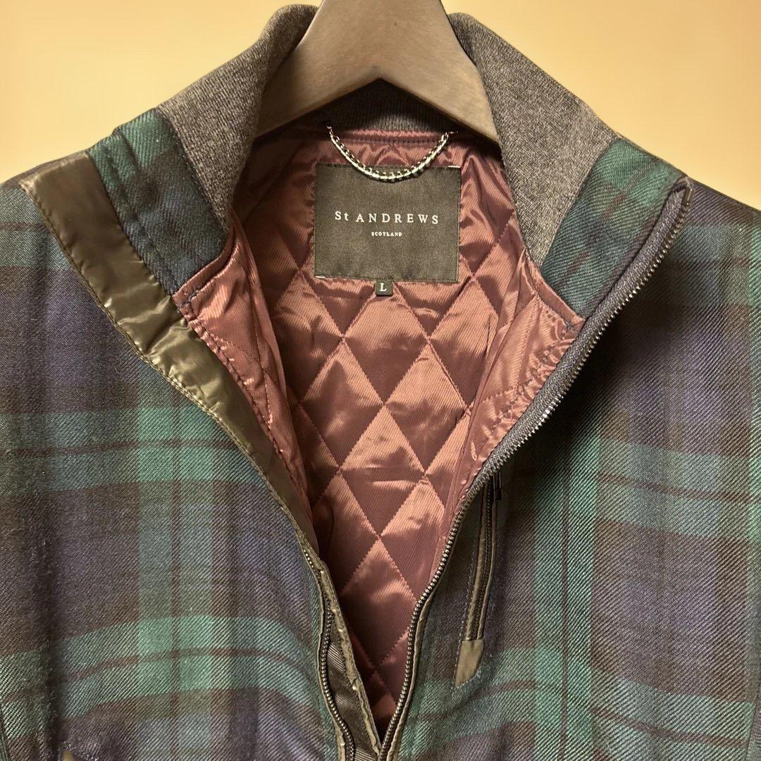【未使用】St ANDREWS スウィングトップ ブラックウォッチ