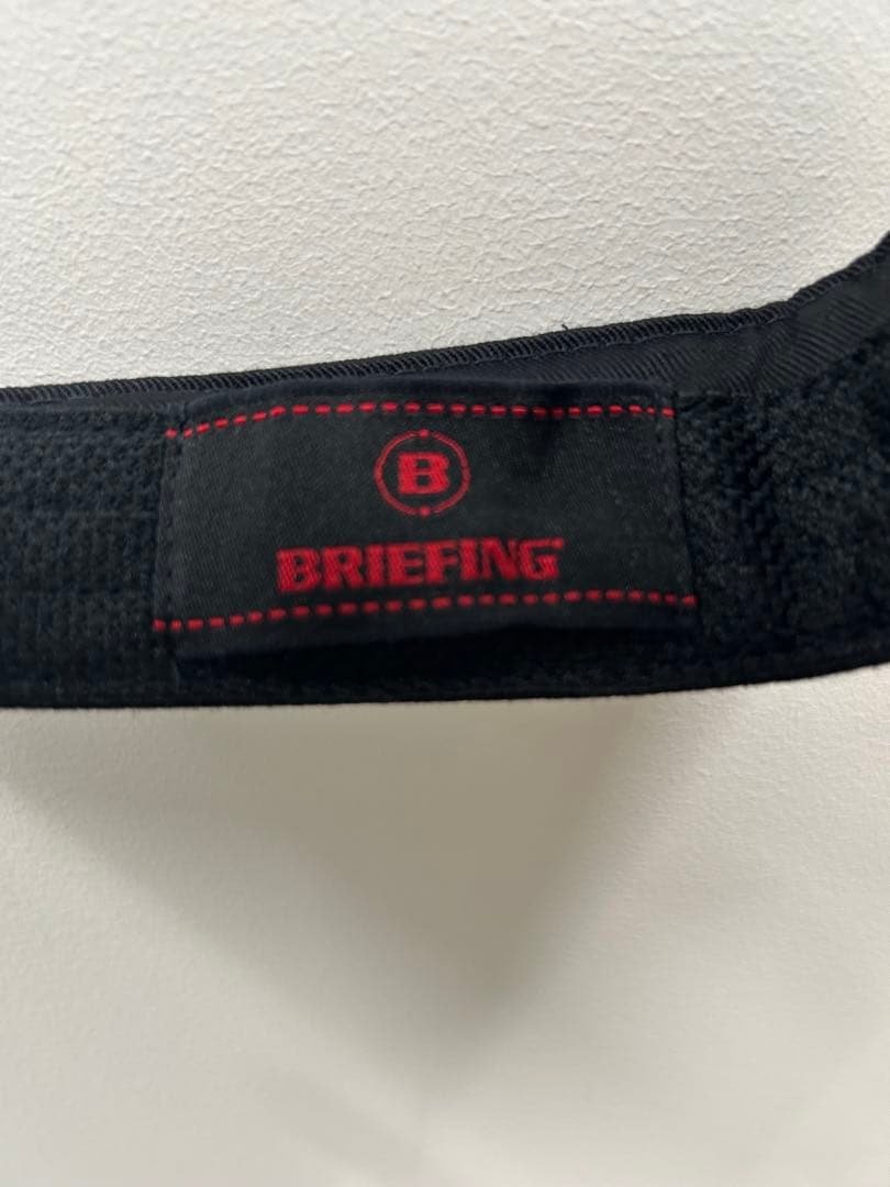 新品 BRIEFING GOLF サンバイザー　ブラック