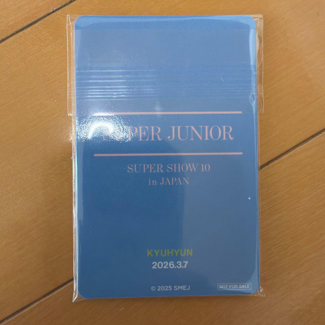 【未開封】SUPER SHOW10 3/7トレカ セット【おまけ銀テ付き】