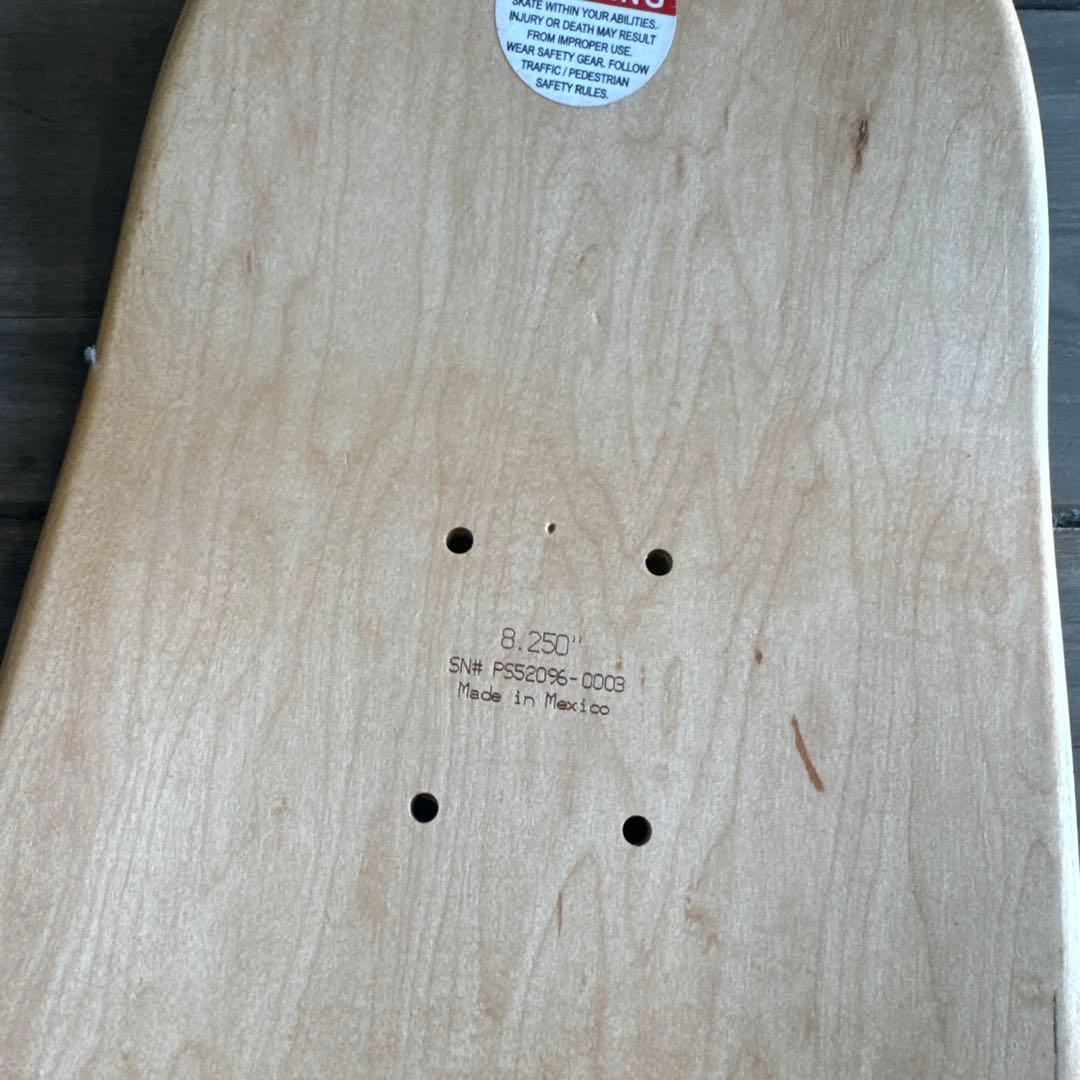 HOSOI クリスチャンホソイスケボーデッキ8.25インチ定価¥11,000