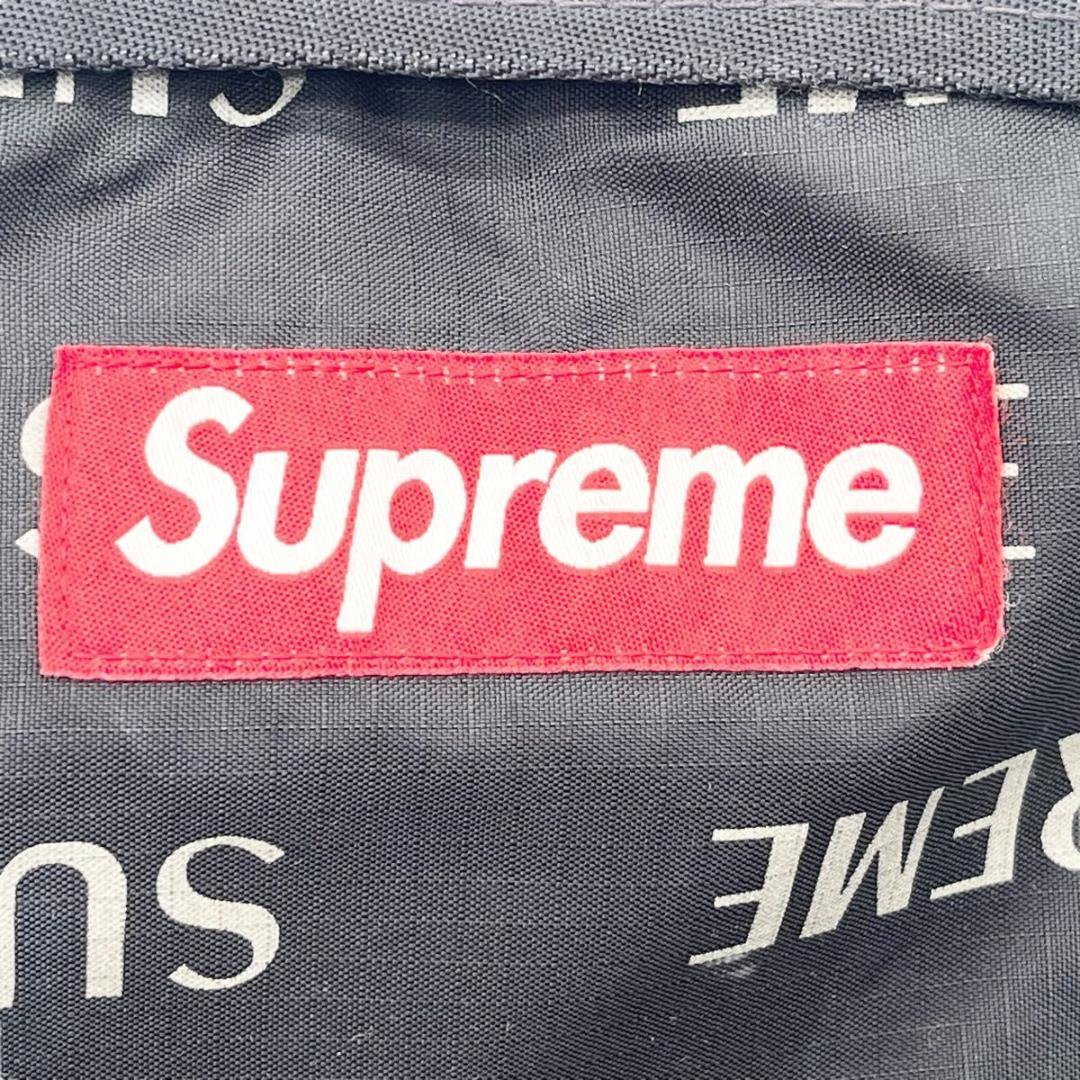Supreme シュプリーム 総柄 ロゴ バックパック リュック ブラック 70