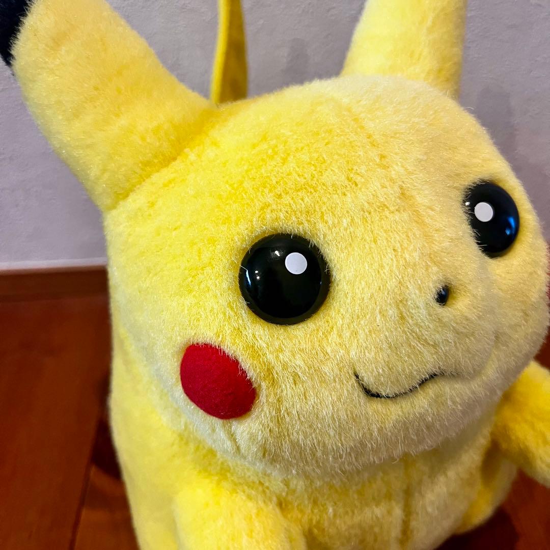 ピカチュウ 初期　TOMY ぬいぐるみ　レトロ