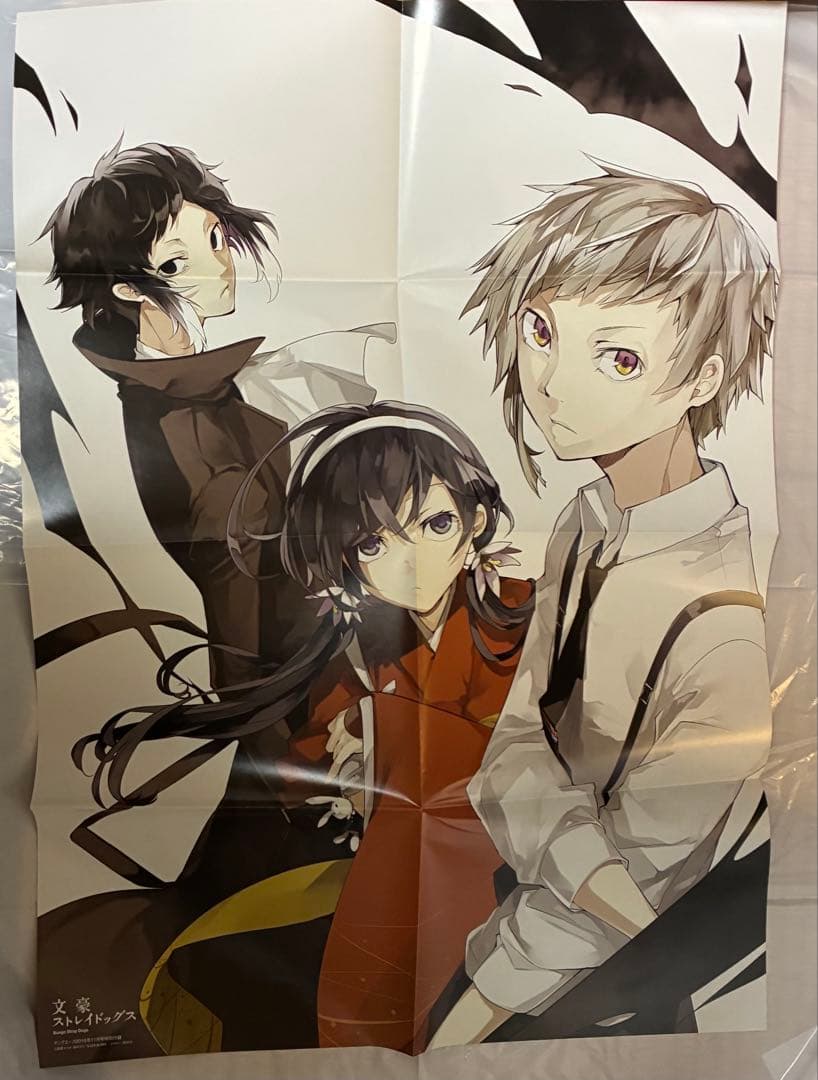 文豪ストレイドッグス 文スト ヤングエース 付録 下敷き クリアファイル 冊子