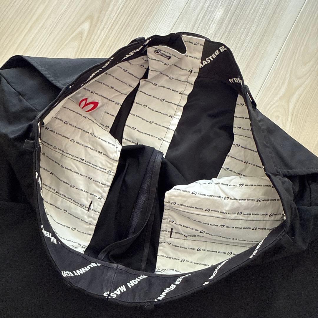 マスターバニー　パンツ　黒　ブラック　6 XL タックパンツ