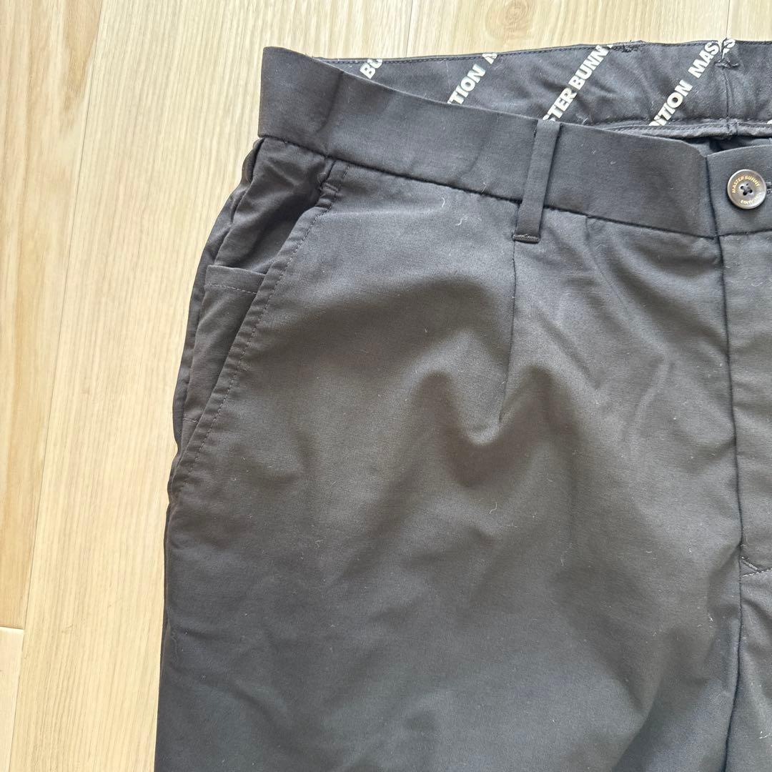 マスターバニー　パンツ　黒　ブラック　6 XL タックパンツ