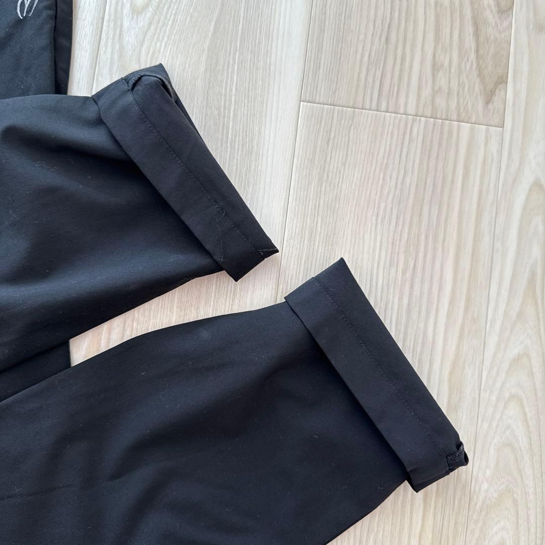 マスターバニー　パンツ　黒　ブラック　6 XL タックパンツ