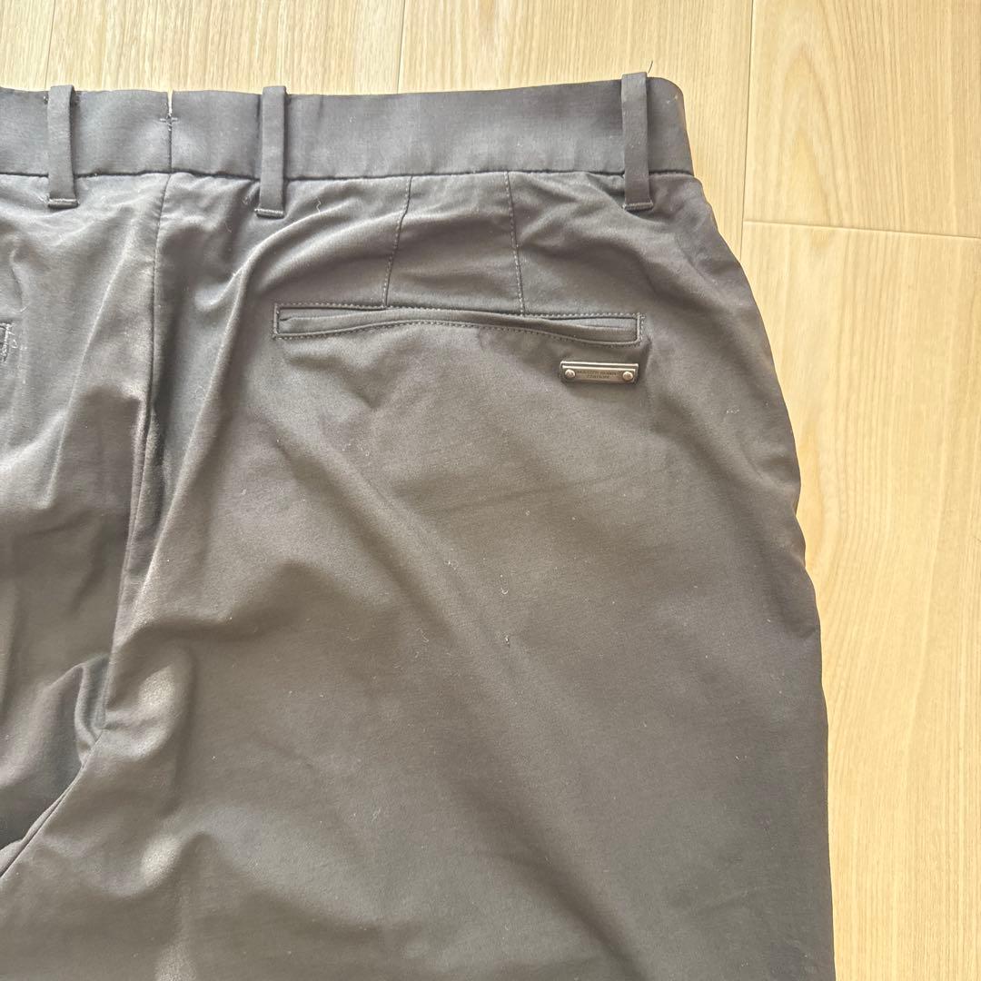 マスターバニー　パンツ　黒　ブラック　6 XL タックパンツ