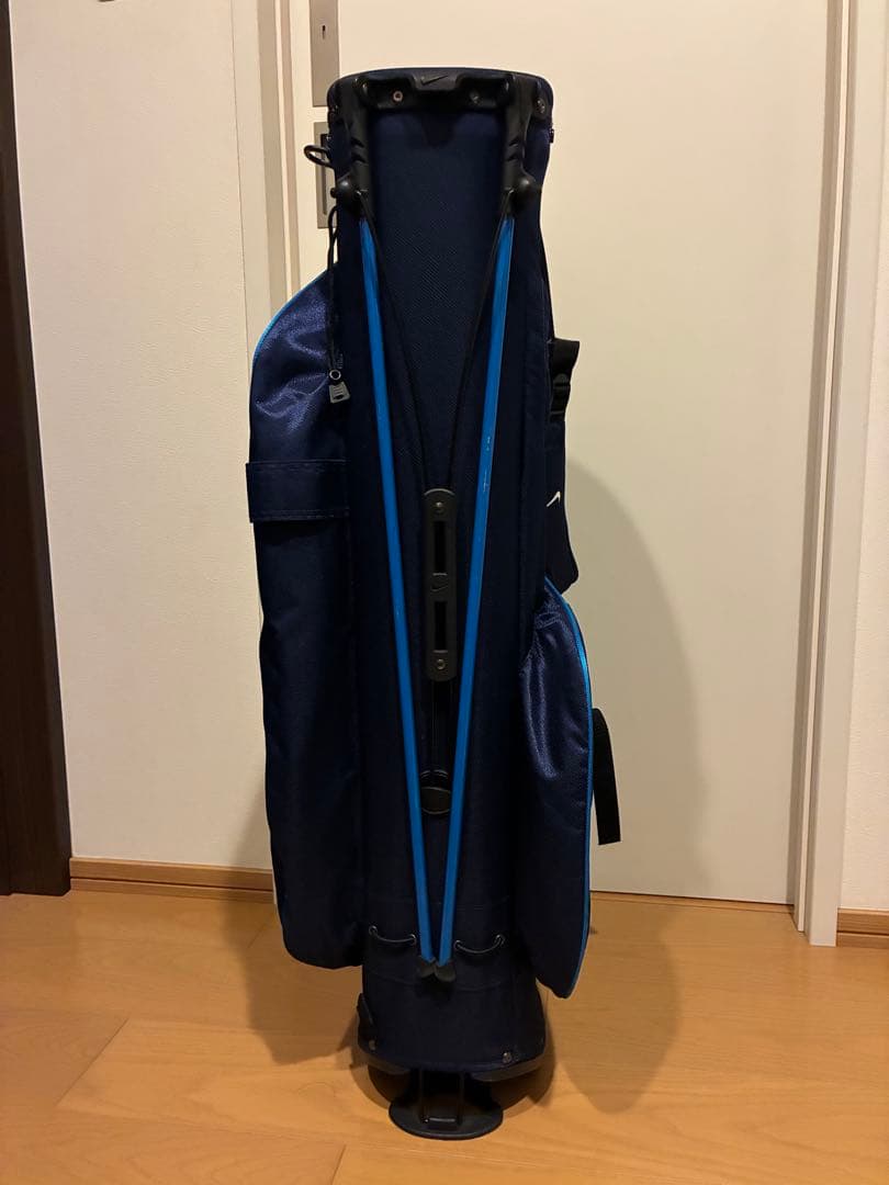 【美品】Nike ゴルフスタンドバッグ ネイビー/ブルー