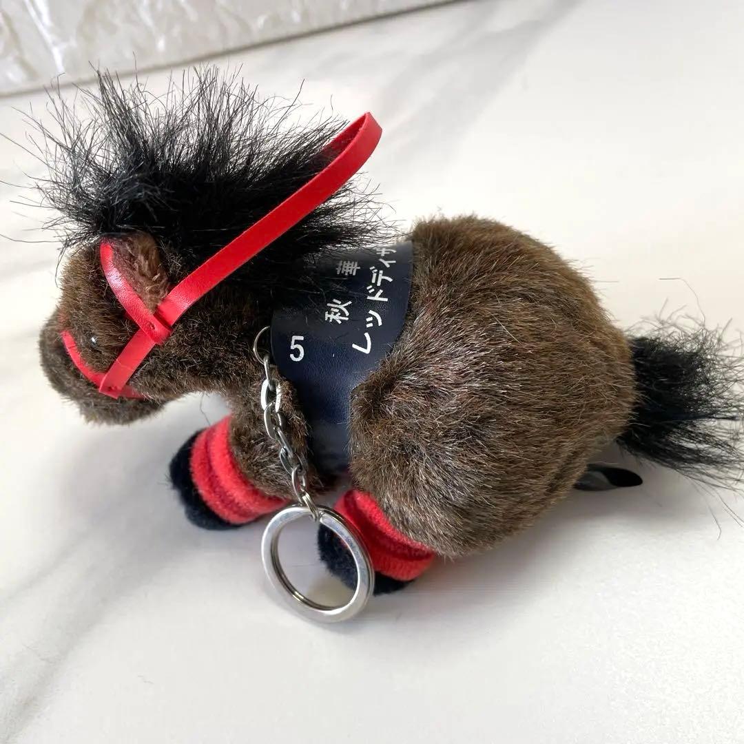 サラブレッド　競馬　馬ぬいぐるみ　キーホルダー　匿名配送